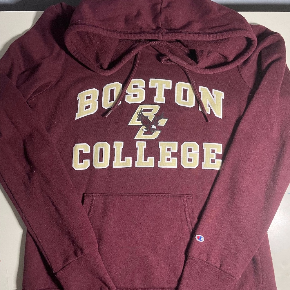 Boston College Champion Hoodie - maroon